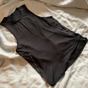 Lululemon Fast and Free Tank, Black, Medium, EUC